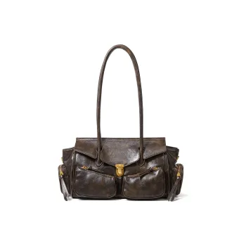 Fun And Cool Microfiber Synthetic Leather Shoulder Bag Regular Women's Blue