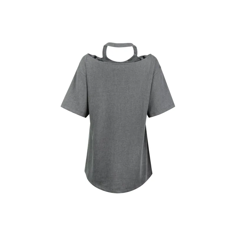Guuka Hero T Shirt Women's Gray-1