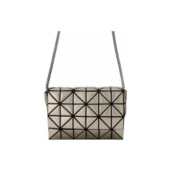 ISSEY MIYAKE PlatinumPLATINUM COFFRET Polyester Polyurethane Shoulder Bag, Crossbody Bag Women's Bronze