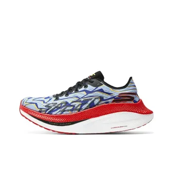 Skechers GO RUN Durable Breathable Low Top Casual Running Shoes Men's Blue Red