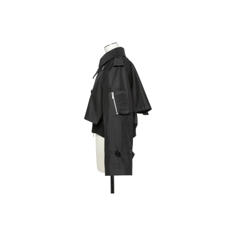Sacai SS24 Puffer Jacket Women's Black-2