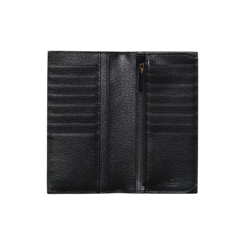 GUCCI GG Marmont Leather Wallet Men's Black-4