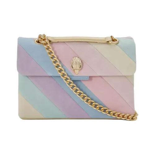 Kurt Geiger London Kensington Heart shaped Crossbody Bag Leather Shoulder Bag Crossbody Bag Women's Multicolor