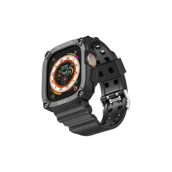 IOTS Matte Advanced Compatible Apple Watch Ultra 49 Durable Visually Sci-Fi Watch Bands 49Mm Unisex