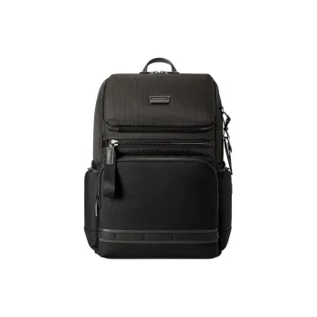 SAMSONITE Nylon Fabric Patchwork Backpack Men's Tan