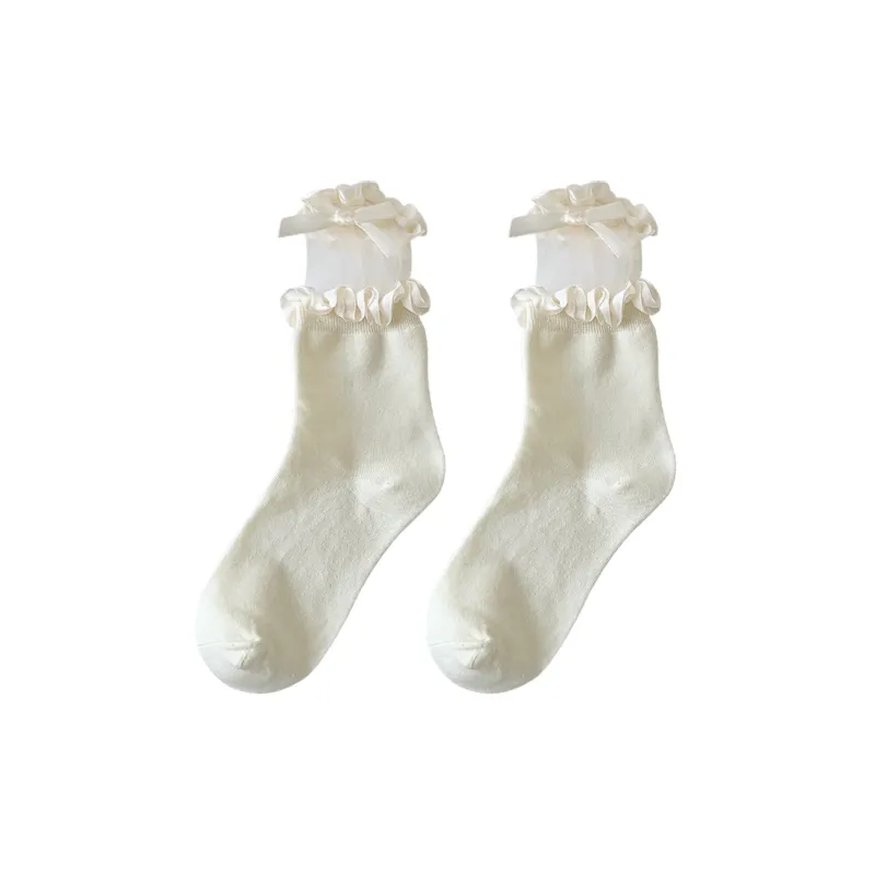 XXLLG Mid Calf Socks Women's 2 Pack-6
