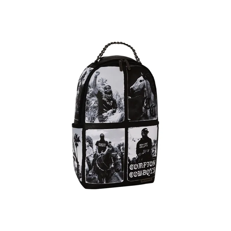 SPRAYGROUND PVC Backpack Unisex Black-1