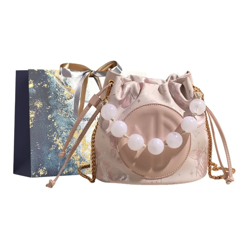 Iman's House PU Handbags Shoulder Bags Regular Women's Silver/Pink-4