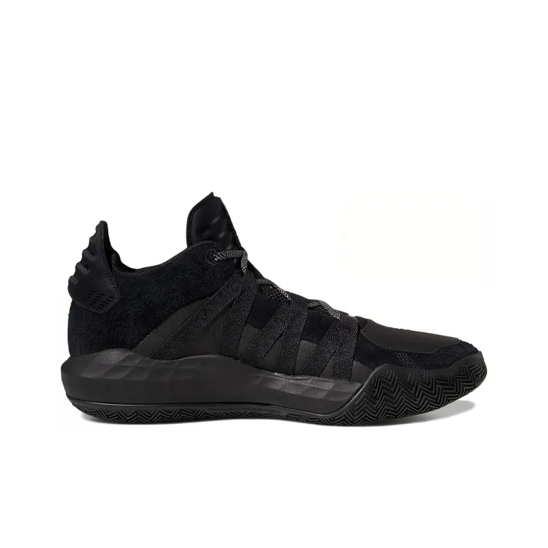 Adidas Dame 6 Leather 'Black Gold'-1