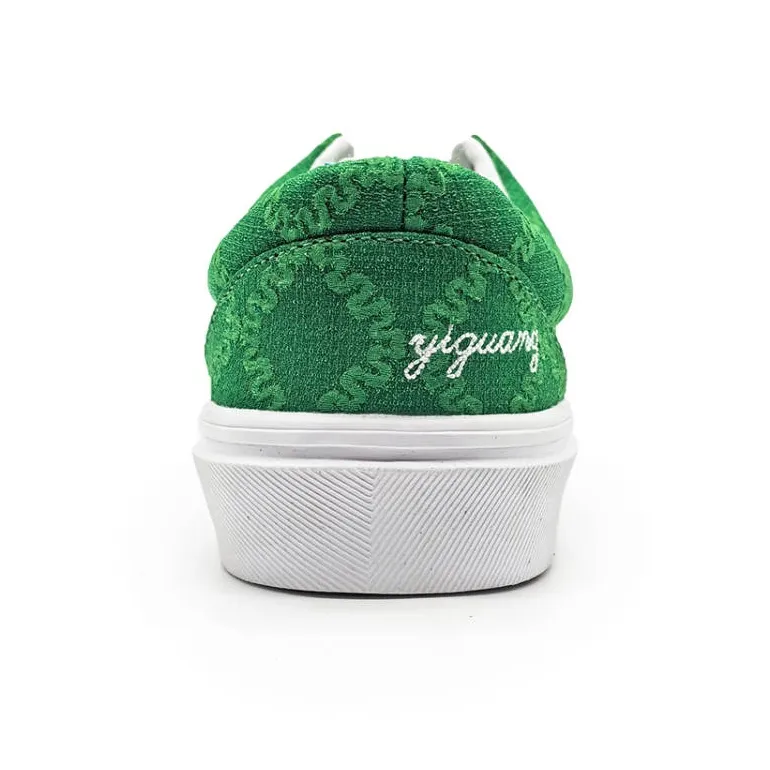 I'm shopping Skateboard Shoes Unisex Low Top Green-7