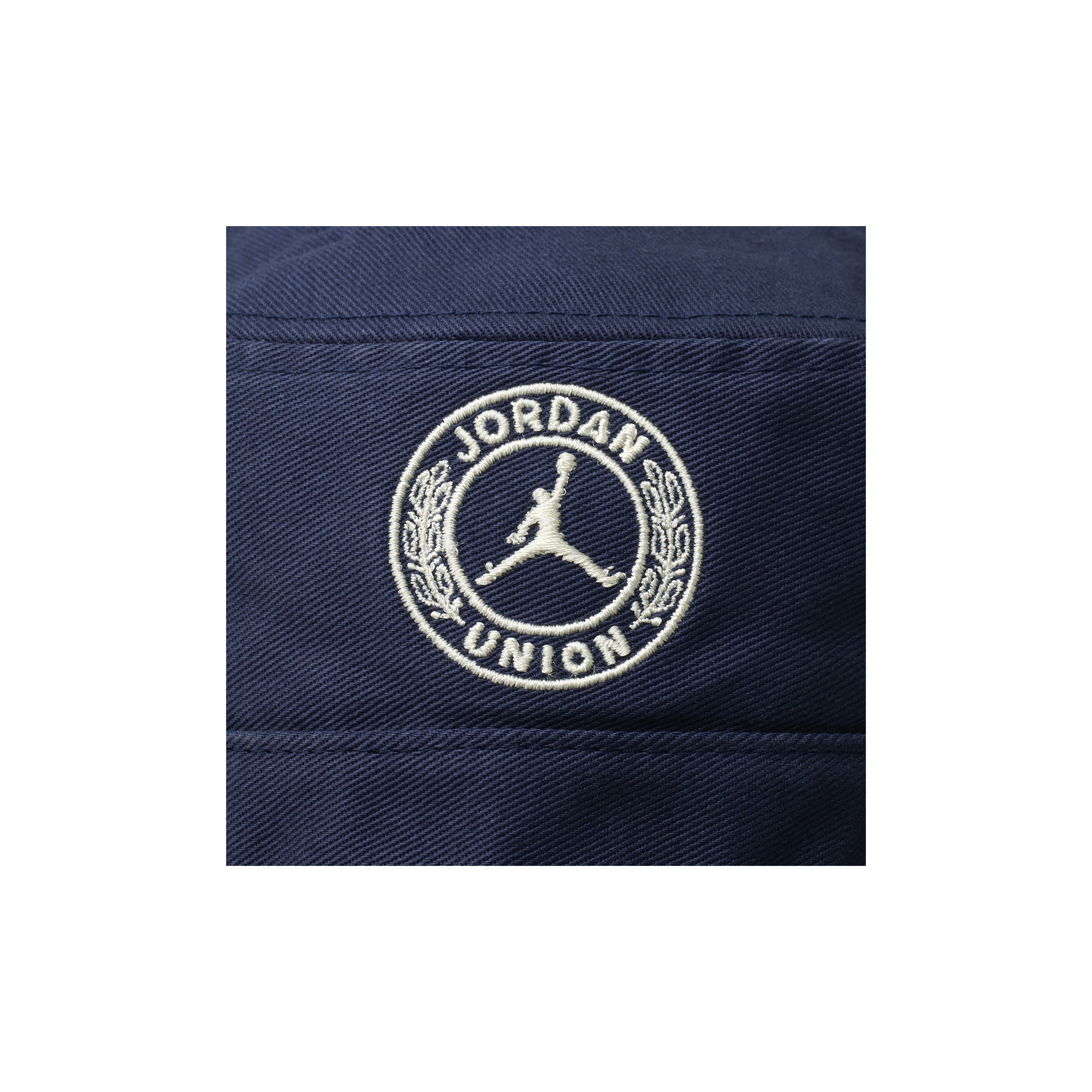 Jordan X Union Bucket Hat 'College Navy/Coconut Milk' - POIZON