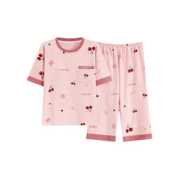 GOSO Pajama Set Women's Pink Shades
