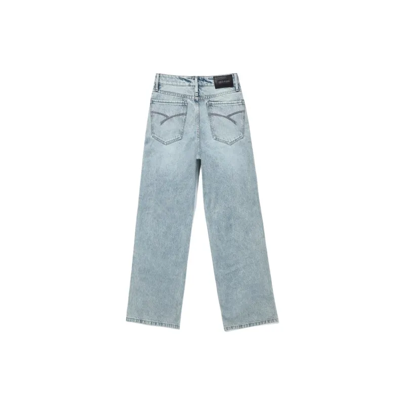 ABLE JEANS Women's Ice Gray Blue-1