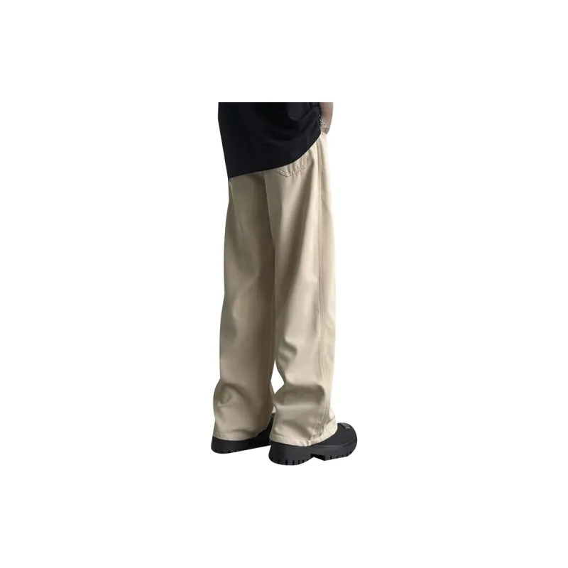 AMANDA BY Casual Pants Summer Unisex Black-3