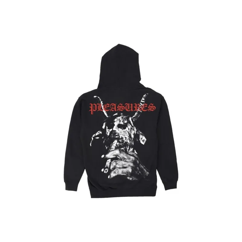PLEASURES Goat Zip Hoodie-1
