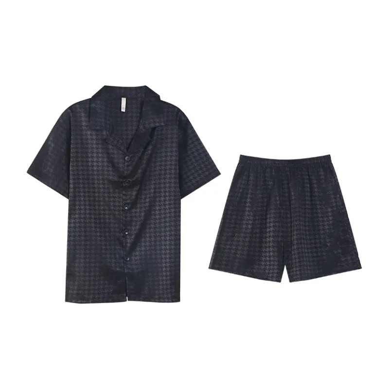 JinShaLa Pajama Set Women's Black-0