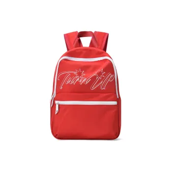 TURN UP Water repellent Polyester Backpack Regular Unisex Youth Red