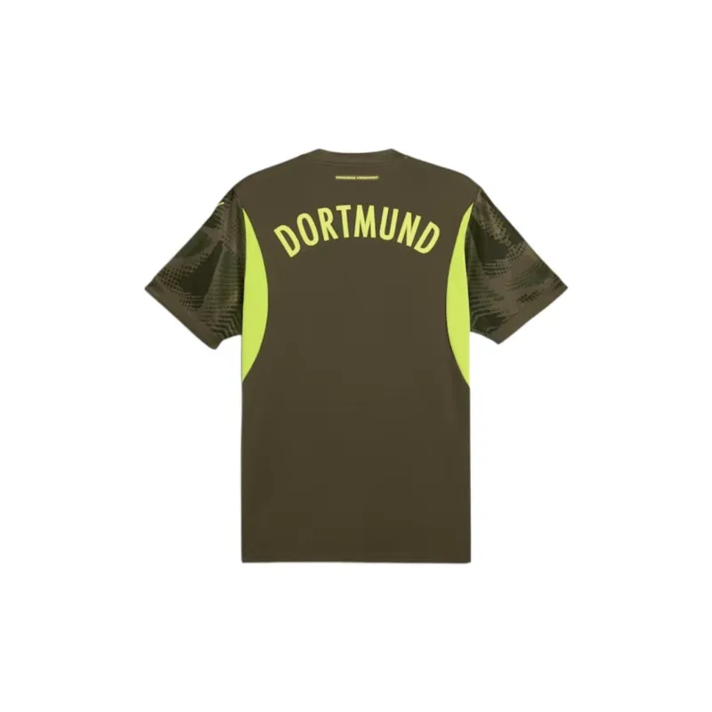 PUMA T-Shirt Men's Olive Brown Borussia Dortmund 24/25-1