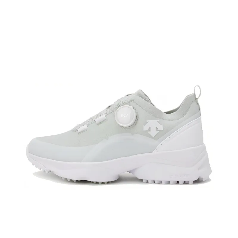 DESCENTE TAP IN Cushioning Wear Resistant Low Top Casual Shoes Women's Green-0