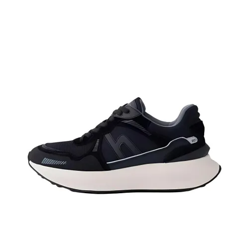 HAZZYS Low Top Casual Shoes Men's Black