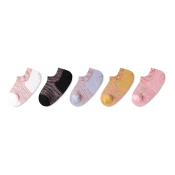 SEVEN No Show Socks Women's 5 Pack