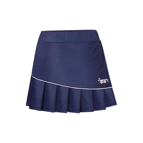 Kawasaki Casual Short Skirts Women's Deep Iris Blue