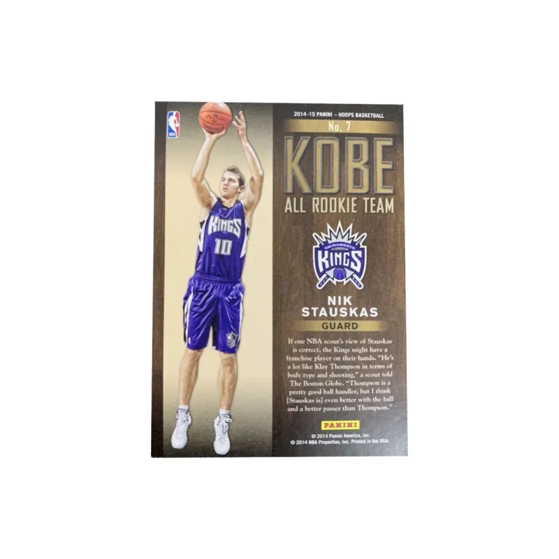 PANINI 2014 15 Hoops Rising Stars RC Knicks Tuskas Kings Tuka Basketball Card Product Access Sports Cards 1 Pc-1