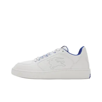 Burberry Low Top Skateboard Shoes Men's White
