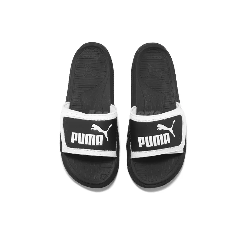 PUMA Softride Pro 24 V Slides 'White Black'-4