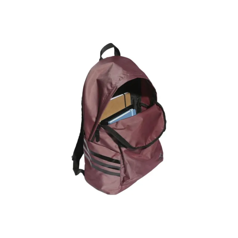 Adidas Recycled Polyester Backpack Unisex Shadow Red With Enchanted Taupe And Black-3
