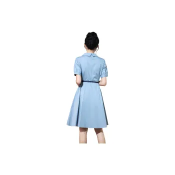 SMEN Short Sleeved Dresses Women's