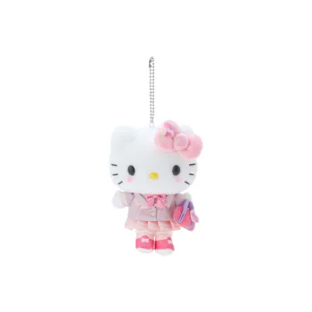 Sanrio Shining University Heisei Hot Chick Hello Kitty Dolls Plush Pendant 12.5cm Height