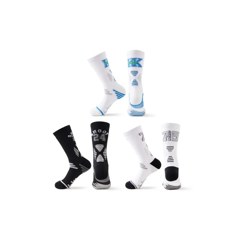 JKN Mid Calf Socks Unisex Combo Set-9