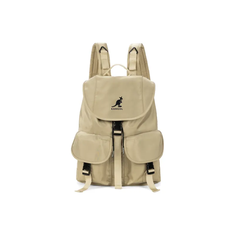 KANGOL Fabric Class Commute Travel Casual Sports Large Size Unisex Glacier Blue/Peach Pink/Black/Khaki/Military Green-12