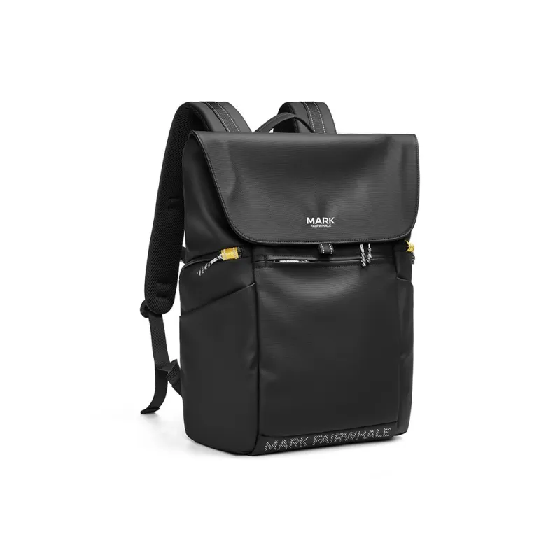 FAIRWHALE Membrana Dermalis Backpack Laptop Bag Men's White/Black-7