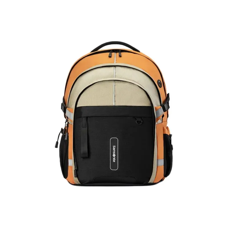SAMSONITE Fabric Backpack Men's Orange-0
