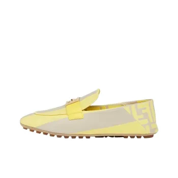 FENDI Baguette Beanie Shoes Women's Yellow