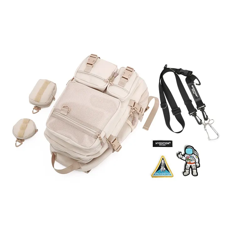 MYEDITION Oxford Backpack Regular Unisex Multicolor-2