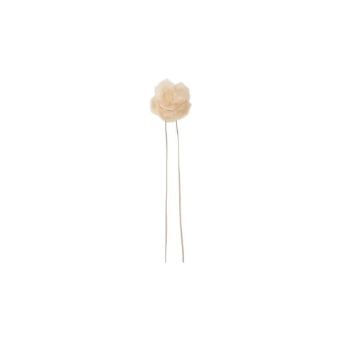 MaxMara Metal Silk Polyester Brooches Women's Beige