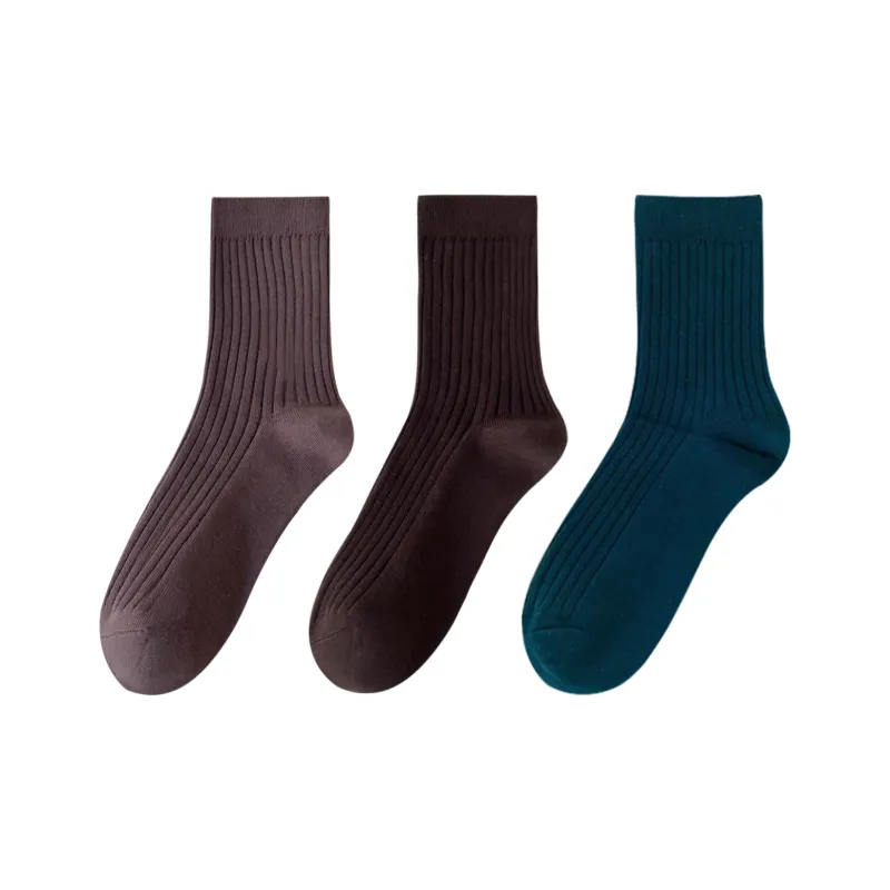 XXLLG Mid Calf Socks Women's 3 Pack-12