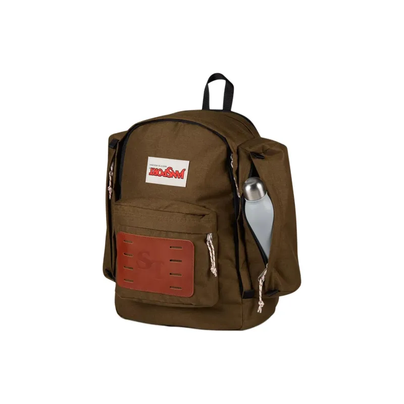 JanSport Polyester Backpack Men's Brown-3