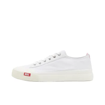 DIESEL S Athos Low Top Canvas Shoes Women's White