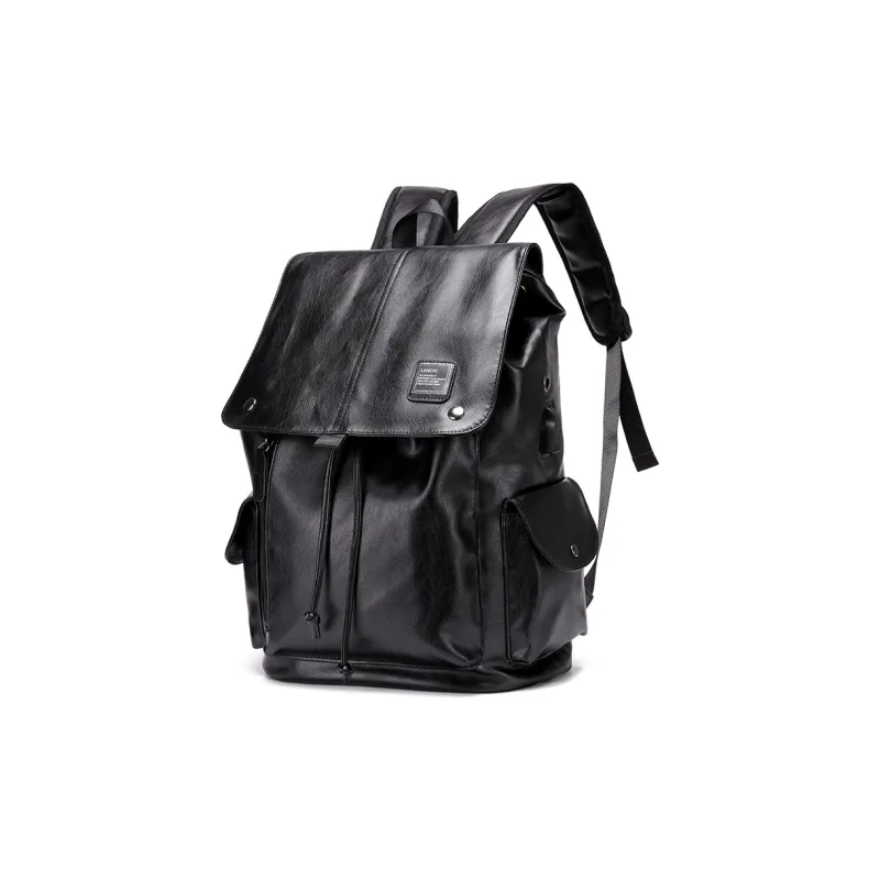 Moonshine PU Leather Backpack Unisex-1