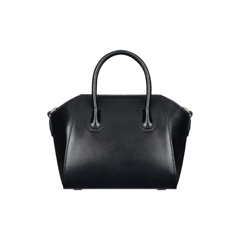 GIVENCHY Lambskin Shoulder Bag Crossbody Bag Handbag Mini Women's Black-4