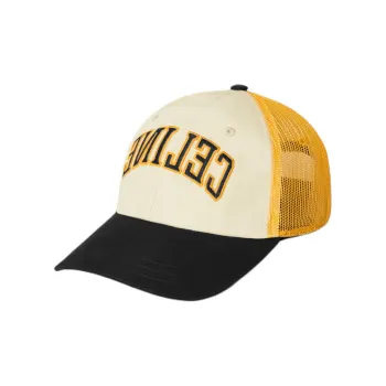 CELINE Mesh Baseball Cap In Cotton