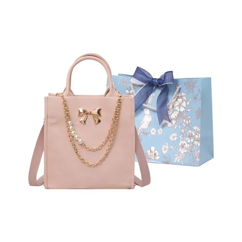 REDOO PU Shoulder Bag Women's Black/Ecru/Pink/Blue-6