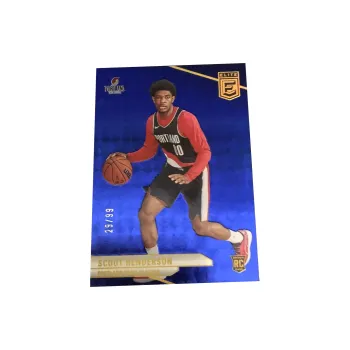 PANINI Scoot Henderson 23 24 Trail Blazers Blue Fold Elite Player Card Product Access Sports Cards 1 Pc