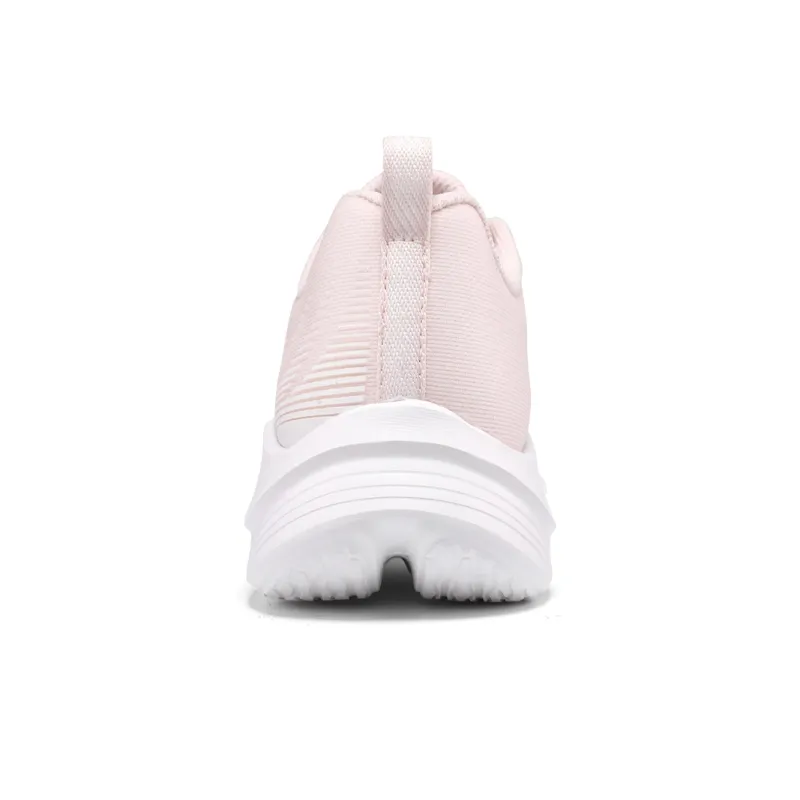 XTEP Cushioning And Breathable Low Top Running Shoes Women's Pink White-2