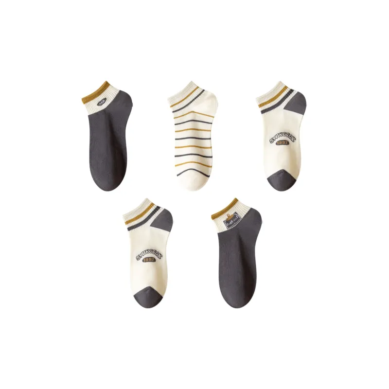 MIIOW Cool One Summer Series Ankle Socks Unisex 5 Pack-3