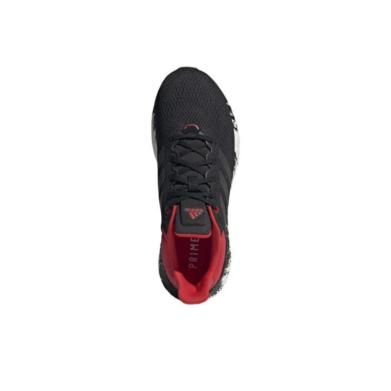 Adidas PureBoost 21 'Black Vivid Red'-4